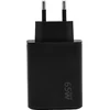 Įkroviklis Kiko ECOBOX MAINS CHARGER PD 2xUSB-C 1xUSB EP-T6530 65W Juodas (45)