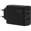 Įkroviklis Kiko ECOBOX MAINS CHARGER PD 2xUSB-C 1xUSB EP-T6530 65W Juodas (45)