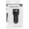Kruger &amp; Matz 2xUSB 4800mA automobilinis įkroviklis su Quick Charge 3.0 funkcija