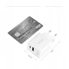 „LogiLink“ įkroviklis „LogiLink PA0369“ USB GaN sieninis įkroviklis, 20 W, 1x USB-C (PD), 1x USB-A, baltas