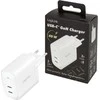 Įkroviklis LogiLink PA0282 Adapteris sieciowy 2x USB-C 40W