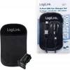 Įkroviklis LogiLink Logilink USB automobilio maitinimo šaltinis, 2x USB prievadas, 10.5W + neslystantis.