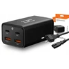 Įkroviklis LTC Įkroviklis jungiama į tinklą MULTI CHARGER QC 3.0 PD20W/PD40W/QC 3.0 2x USB 2,4A 80W juoda