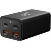Įkroviklis LTC Įkroviklis jungiama į tinklą MULTI CHARGER QC 3.0 PD20W/PD40W/QC 3.0 2x USB 2,4A 80W juoda