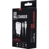 Įkroviklis buitinis Maxlife MXTC-01 USB + Type-C (1A) baltas