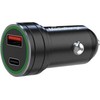 Įkroviklis MediaRange Įkroviklis samochodowa 20W 1x USB-A u. 1x USB-C Aliuminio, juoda