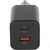 Įkroviklis Movano GaN 45W USB-C PD + USB-A (juodas)
