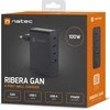 NATEC NUC-2234 mobile device charger Nešiojamas kompiuteris, Išmanusis telefonas Juodas AC Fast charging Indoor