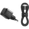 Įkroviklis Native Union Native Union 30W USB-C Fast GaN Charger Juodas + USB-C Cable Cos.