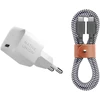Įkroviklis Native Union Native Union 30W USB-C Fast GaN Charger Baltas + USB-C Cable Zeb.