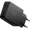 Native Union Kišeninis GaN įkroviklis PD 65W (2x USB-C), juodas