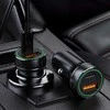 Nemo Automobilinis įkroviklis PD 20W 1x USB-C + 1x USB QC 3.0 Jellico F4 juodos spalvos