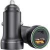 Įkroviklis Nemo Automobilinis įkroviklis 3.1A 18W 2x USB Jellico F2S juodas