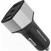 Nillkin Celerity automobilinis įkroviklis – 2x USB-A + 1x USB-C, 32W (sidabras)
