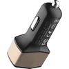 Nillkin Celerity automobilinis įkroviklis – 2x USB-A + 1x USB-C, 32W (auksinis)