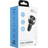 Oem Car charger USB A + 2 x Type C PD QC3.0 3A 191W CC69-2C1A juodas