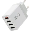 Olympia IOIO įkroviklis UL4 3xUSB-A3.1/1xUSB-A QC3.0 baltas