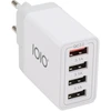 Olympia IOIO įkroviklis UL4 3xUSB-A3.1/1xUSB-A QC3.0 baltas
