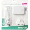 Įkroviklis Omega 4x USB- A 2.4 A (OMCUSB4U)