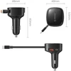 Orico Automobilinis įkroviklis 66W su įmontuotu susukamu USB-C kabeliu