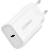 OTTERBOX STANDARTINIS ES SIENINIS ĮKROVIKLIS 30W - 1X USB-C 30W USB-PD Baltas