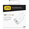 OTTERBOX STANDARTINIS ES SIENINIS ĮKROVIKLIS 30W - 1X USB-C 30W USB-PD Baltas