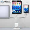 Įkroviklis Pedea PEDEA Schnellladegerät „Triple“ 65W GaN USB-C (PD) USB-A, baltas