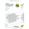 Įkroviklis Platinet (PLCUPD87W) (1xUSB-C; 1xUSB) 87W baltas