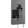 Įkroviklis PowerNeed SHARGE Pixel 100 GaN, 100 W, 3x USB-C, 1x USB-A – pilkas (CDT-SG-100-EUR-DZP-HUI)
