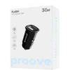 PROOVE Automobilinis įkroviklis Flash 30W (Type-C + USB) (Proove)