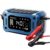 Qoltec 52496 įkroviklis 12V 15A | Lygintuvas su remonto funkcija ir maitinimo palaikymu keičiant akumuliatorių | skirtas AGM GEL LiFePO4 | LCD
