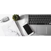 Qoltec 35W GaN| 5-20V | 1.5-3A | 1 x USB-C PD | 1 x USB QC 3.0 | Balta