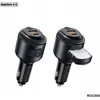 Įkroviklis Remax YATOY serijos automobilinis įkroviklis su kvapu 60W PD QC RCC353 1xUSB +1xUSB-C juodas