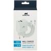 Įkroviklis RivaCase MOBILE CHARGER WALL/Baltas PS4102 WD4 RIVACASE