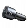 Joyroom Automobilinis įkroviklis Mini, C+C+U, 145W su C tipo į C tipo laidu, 100W, Juodas (JR-CCN07)
