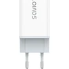Savio Įkroviklis jungiama į tinklą 65W GaN LA-07 su kablem USB-A-USB typ C 1m, balta