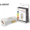 Aut.įkrov.Savio SA-05 Baltas 1xUSB