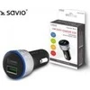 Savio automobilinis greito įkrovimo įkroviklis Savio SA-06/B 3.0A, 2xUSB