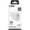 Įkroviklis SBS Mobile TETR1CPD30, Indoor, AC, 20 V, Baltas