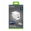 SBS 70W 1c + 1a balta