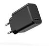 Maxlife "Setty" įkroviklis 1x USB 3A juodas + USB-C kabelis 1,0 m