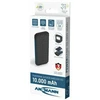 Ansmann PB212W ličio polimerų (LiPo) 10000 mAh išorinė baterija, juoda, mėlyna