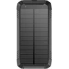 PowerNeed S20000Q mobiliųjų įrenginių įkroviklis Universalus Juodas Lightning, Solar, USB Belaidis įkrovimas Greitas įkrovimas Lauke