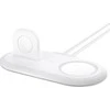 Laikiklis-stovas SPIGEN MAG FIT DUO MagSafe/Watch baltas