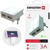 Swissten įkroviklis 2x USB-A 3 A (22032000)