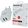 Swissten įkroviklis 2x USB-A 2.1 A (52451)