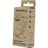 Įkroviklis Swissten SW-2XUSB-QC-ECO-23W-BK Podróżna 3x USB-A 23 W (22060200ECO*)