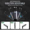 Automobilinis įkroviklis + 2x kabelis USB-C + Lightning 4in1 86W T-PHOX FLEXIT pilkos spalvos