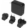 TARGUS 100W Gan Charger Multi prievadas su kelioniniais adapteriais