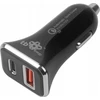 TB Universalus USB A+C QC automobilinis įkroviklis